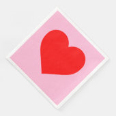 赤いハートビートパステルピンク (コーナー)