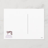 赤いハートビーマイニングバレンタインズデイポストカード シーズンポストカード (裏面)