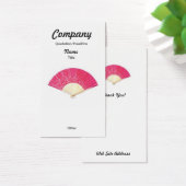 赤いハートフカスタムァンのイヤリング/名刺 (デスク)