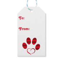 赤いハートポー