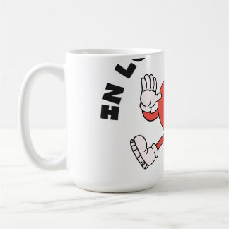 赤いハートマグカップ コーヒーマグカップ