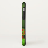 赤いハートライムグリーンモダン抽象芸術フラクタル Case-Mate iPhoneケース (裏面/左)