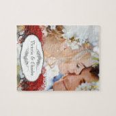 赤いハートリーフツリー ジグソーパズル (横)