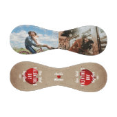 赤いハート初のバレンタインデー2枚の写真 野球ボール (パネル)