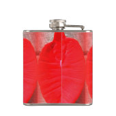 赤いハート尾の人魚 フラスク (裏面)