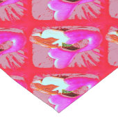 赤いハート尾人魚 ショートテーブルランナー (コーナー)