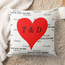 赤いハート愛もっとモノグラム