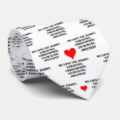 赤いハート我々愛あなたパパ名タイポグラフィ ネクタイ (ロール)