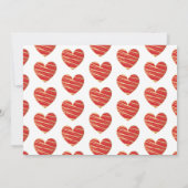 赤いハート最高のフレンズフォトハッピー・ガレンティン (裏面)