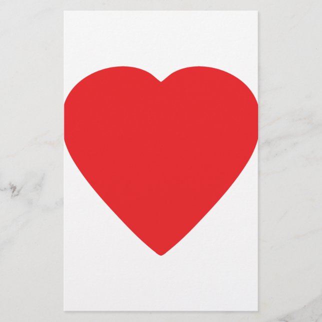 赤いハート標識 (正面)