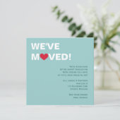 赤いハート移動 招待状 (スタンド正面)