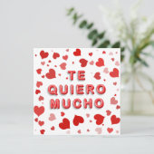 赤いハート紙吹雪テキエロムチョ3dレターズ シーズンカード (スタンド正面)