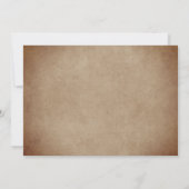 赤いハート素朴ハッピーパパの日パパ2写真 カード (裏面)