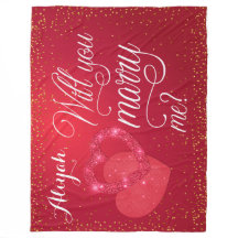 赤いハート結婚の提案