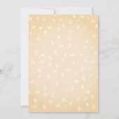 赤いハート輝くヴァレンティンズデイパーティー招待状 招待状 (裏面)