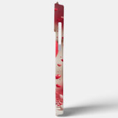 赤いハート電話ケース Case-Mate iPhoneケース (裏面 / 左)