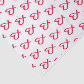 赤いハート10lbのティッシュペーパー 薄葉紙 (詳細)