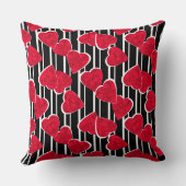 赤いハート クッション (裏面)