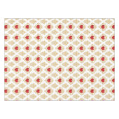 赤いハート（クラウン付き） テーブルクロス (正面(横))