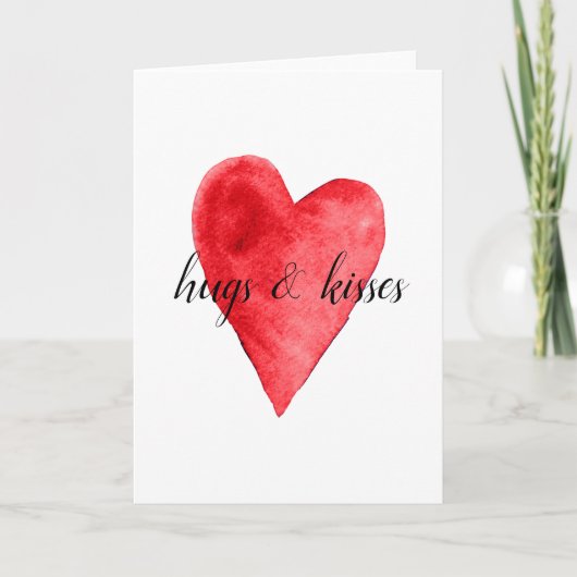 赤いハート シーズンカード (正面)