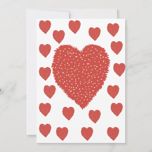 赤いハート シーズンカード (正面)