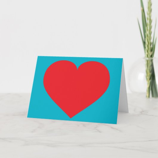 赤いハート シーズンカード (正面)