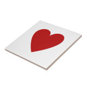 赤いハート タイル (側面)