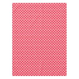 赤いハート テーブルクロス