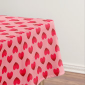 赤いハート テーブルクロス (インサイチュ)