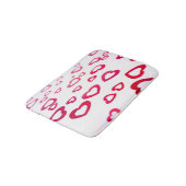 赤いハート バスマット (アングル)