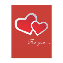 赤いハート...パーソナライズ