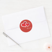 赤いハート...パーソナライズ