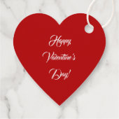 赤いハート フェイバータグ (裏面)