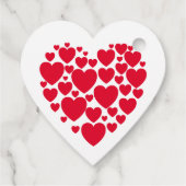 赤いハート フェイバータグ (裏面)