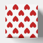 赤いハート フェイバーボックス (上部)