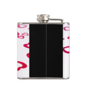 赤いハート フラスク (裏面)