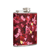 赤いハート フラスク (右)