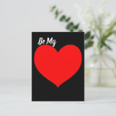 赤いハート ポストカード (スタンド正面)