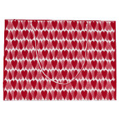 赤いハート ラージペーパーバッグ (裏面)