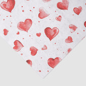 赤いハート 薄葉紙 (詳細)