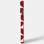 赤いハート Case-Mate iPhoneケース (裏面 / 左)