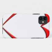 赤いハート Case-Mate iPhoneケース (裏面(横))