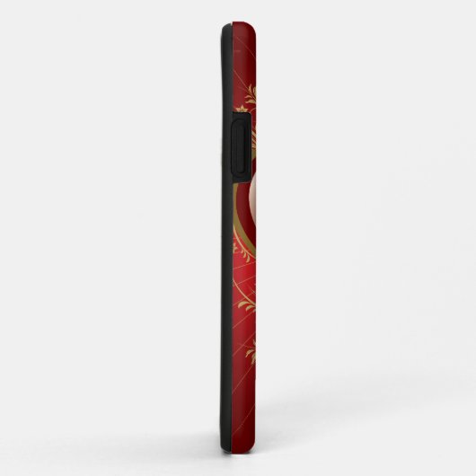 赤いハート Case-Mate iPhoneケース (裏面/右)