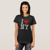 赤いハートNy Iラブニューヨーク Tシャツ (正面フル)