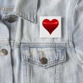 赤いハートPin 缶バッジ (インサイチュ)