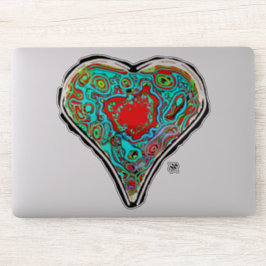 赤いハートv1の秘密構造 シール