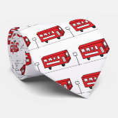 赤いバス ネクタイ (ロール)