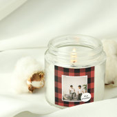 赤いバッファローのプライ最高のドおばあちゃんのプレゼント写真と スクエアシール