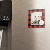 赤いバッファローのプライ最高のドおばあちゃんのプレゼント写真と マグネット