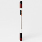 赤いバッファロープライド&メリーウォーフマスと犬の写真 iPhoneケース (右側)